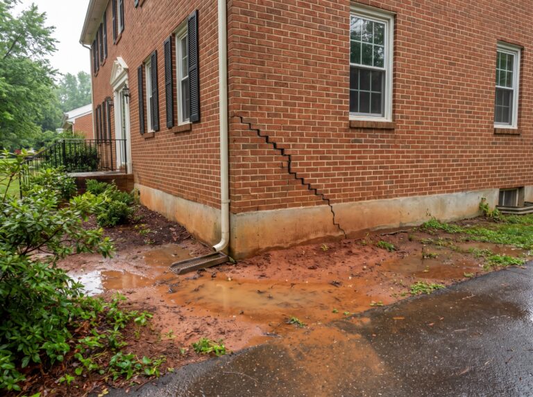 What Causes Foundation Settlement in Central Virginia?