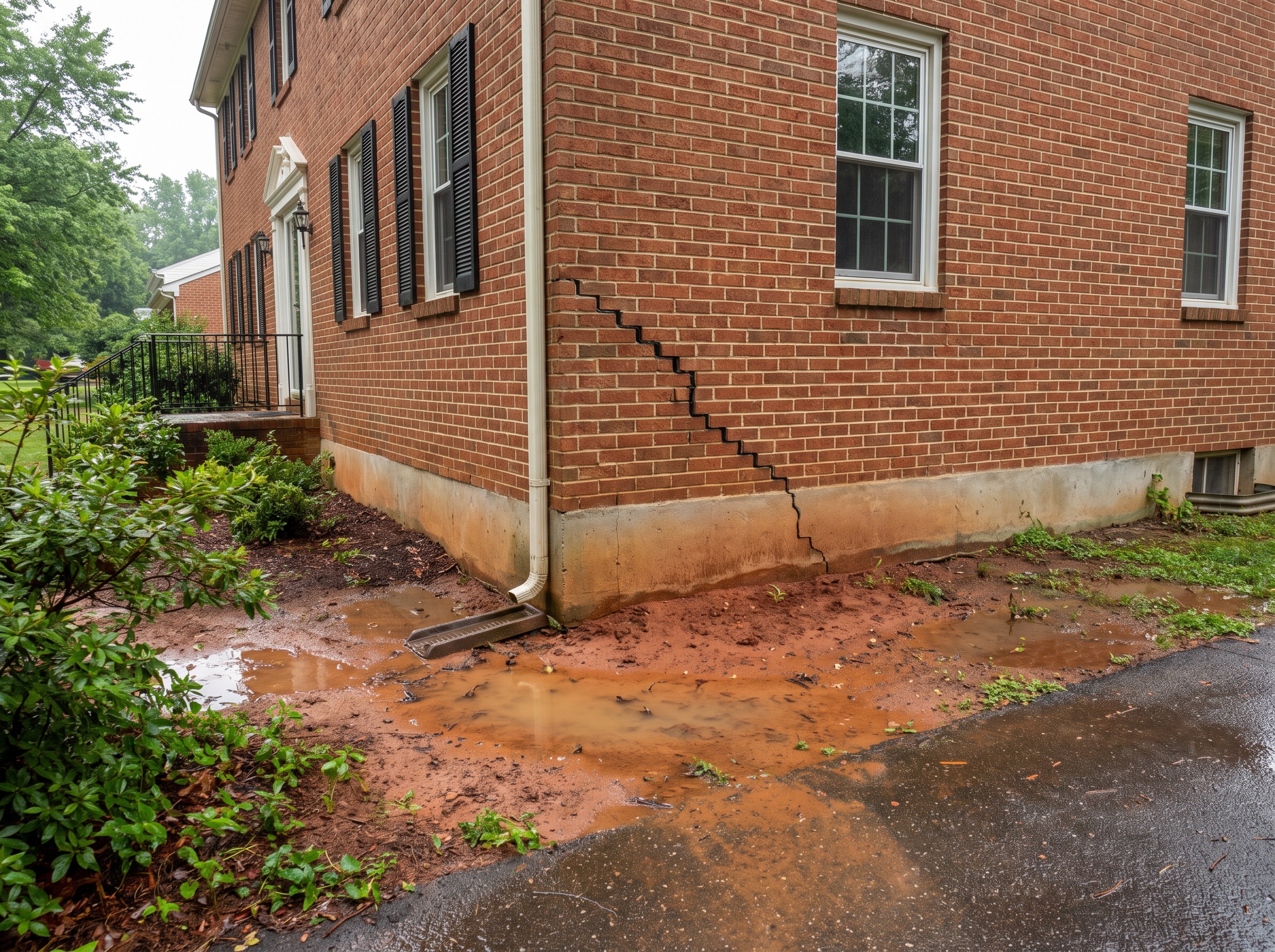 What Causes Foundation Settlement in Central Virginia?