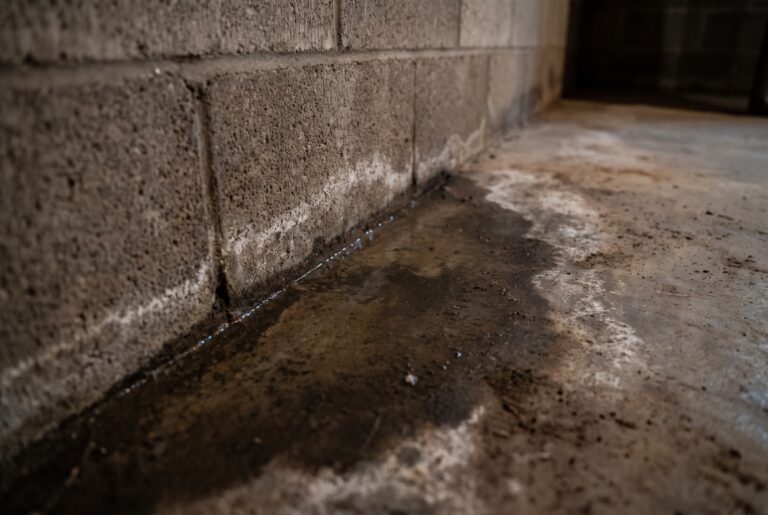 Why Is Water Coming In Where the Basement Wall Meets the Floor?